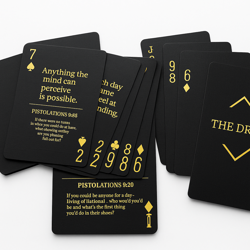 "The Draw" Playing Cards