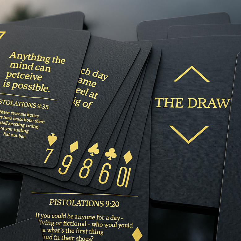 "The Draw" Playing Cards
