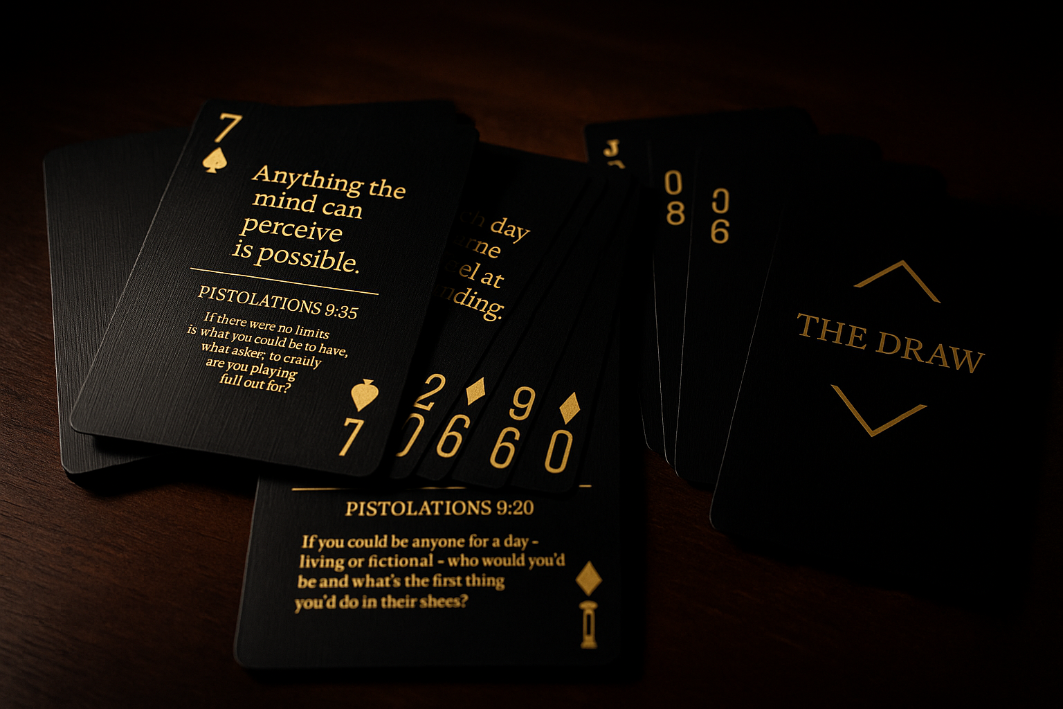 "The Draw" Playing Cards