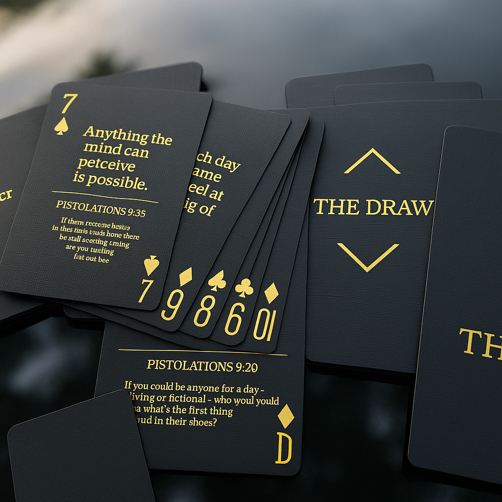 "The Draw" Playing Cards